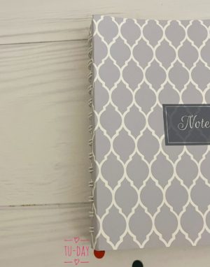 Cuaderno anillado oculto